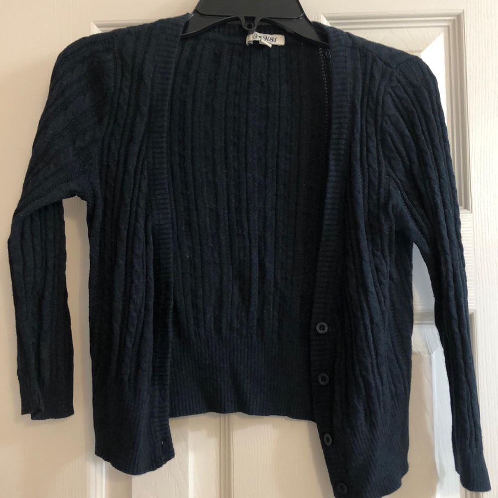 Navy Cardigan